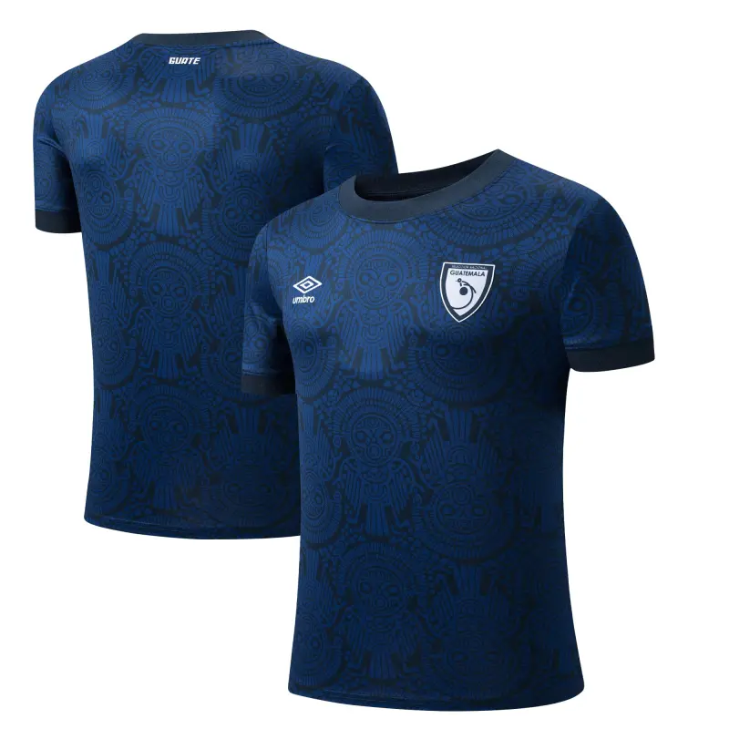 US Football Jerseys Guatemala National Team Umbro 2025 Pre-Match Jersey – Navy– Official NFL Jerseys & Sportswear