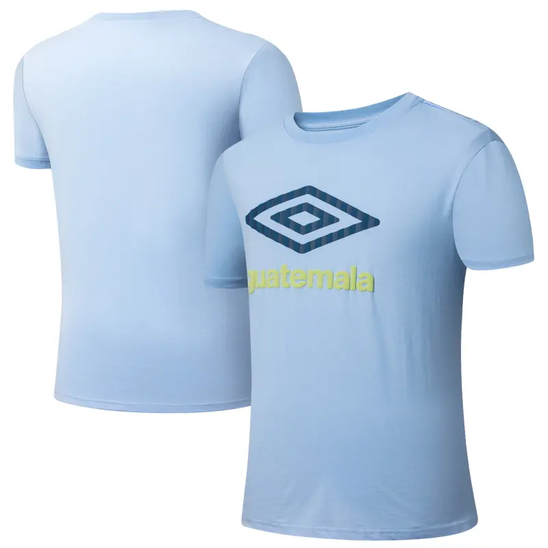 US Football Jerseys Guatemala National Team Umbro 2025 T-Shirt – Light Blue– Official NFL Jerseys & Sportswear