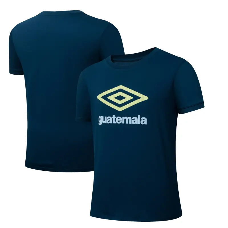 US Football Jerseys Guatemala National Team Umbro 2025 T-Shirt – Navy– Official NFL Jerseys & Sportswear