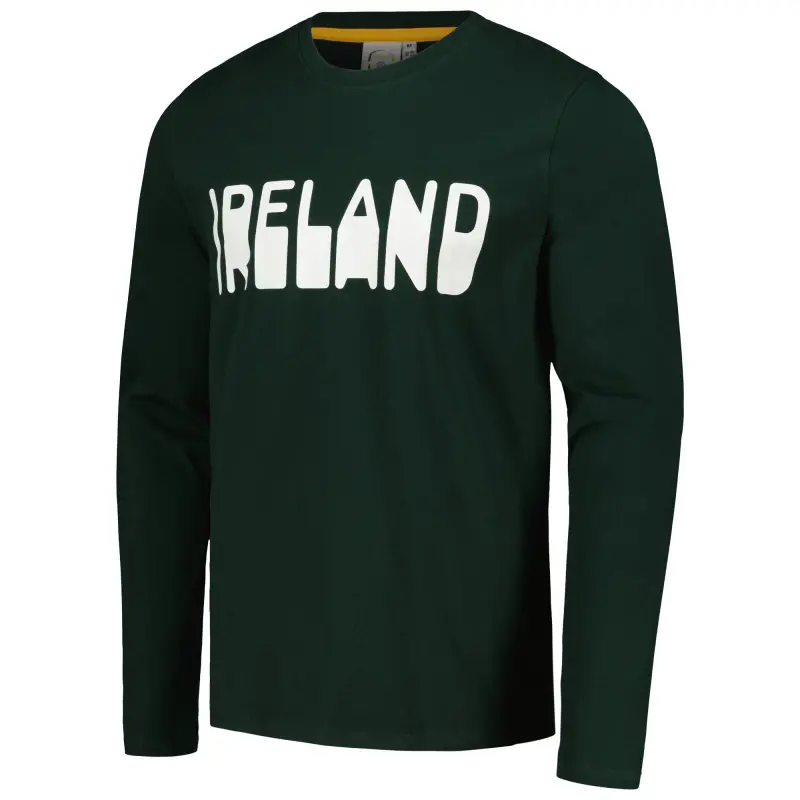 US Football Jerseys Ireland National Team Heavy Long Sleeve T-Shirt – Green– Official NFL Jerseys & Sportswear