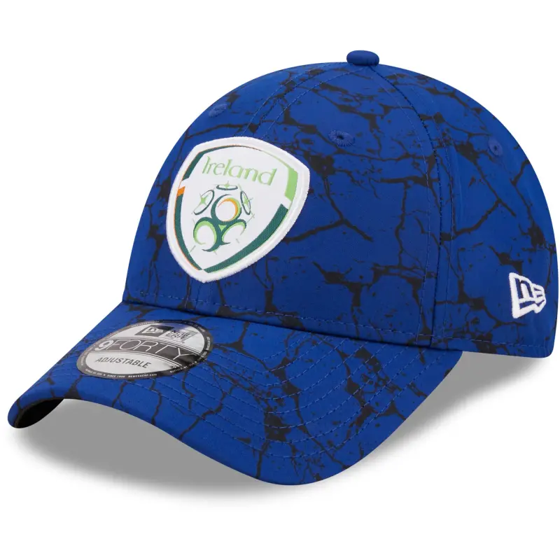 US Football Jerseys Ireland National Team New Era Marble 9FORTY Adjustable Hat – Blue– Official NFL Jerseys & Sportswear