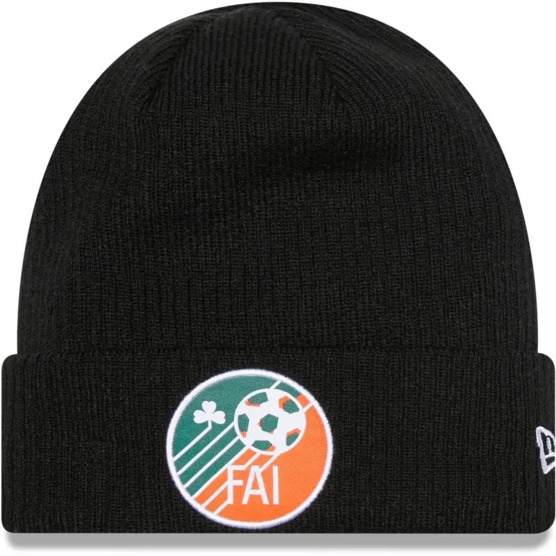 US Football Jerseys Ireland National Team New Era Retro Cuffed Knit Hat – Black– Official NFL Jerseys & Sportswear