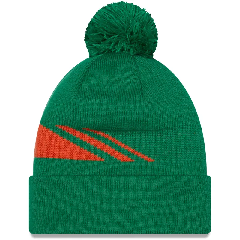 US Football Jerseys Ireland National Team New Era Sport Cuffed Knit Hat with Pom – Green– Official NFL Jerseys & Sportswear