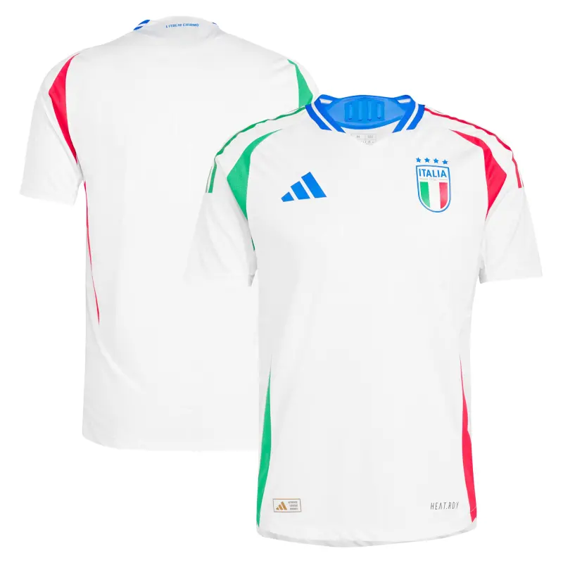 US Football Jerseys Italy National Team adidas 2024 Away Authentic Jersey – White– Official NFL Jerseys & Sportswear