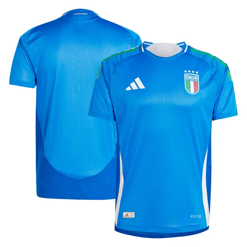 US Football Jerseys Italy National Team adidas 2024 Home Authentic Jersey – Blue– Official NFL Jerseys & Sportswear