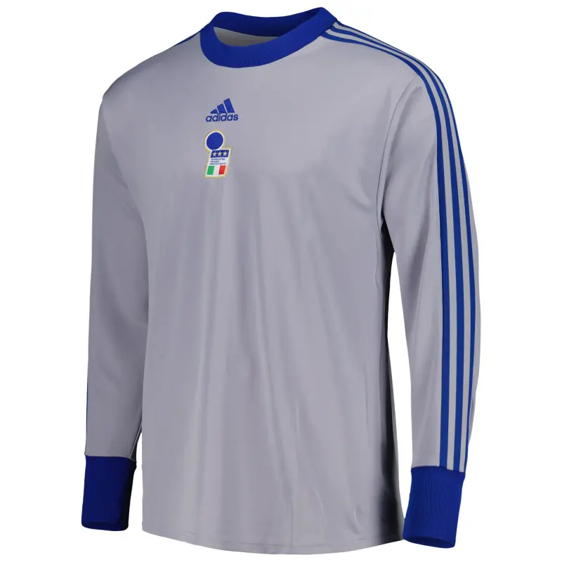 US Football Jerseys Italy National Team adidas Authentic Football Icon Goalkeeper Jersey – Gray– Official NFL Jerseys & Sportswear