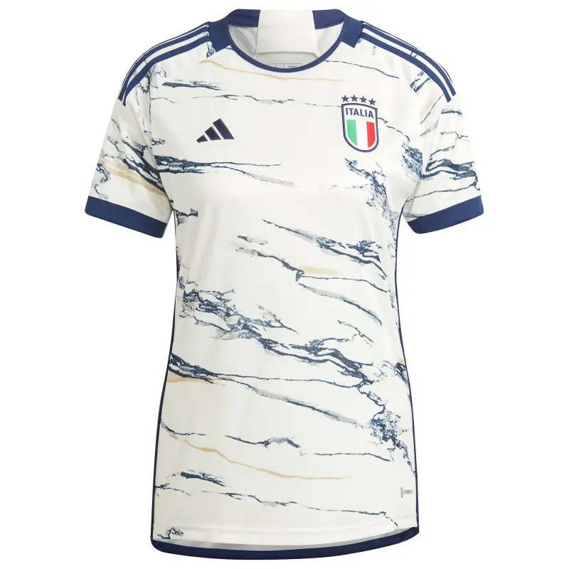 US Football Jerseys Italy National Team adidas Women’s 2023 Away Replica Jersey – White– Official NFL Jerseys & Sportswear