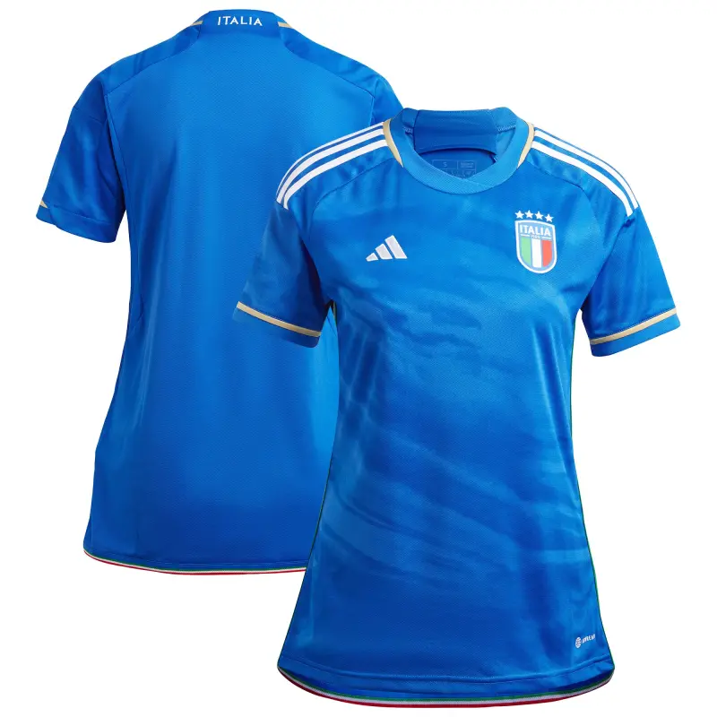 US Football Jerseys Italy National Team adidas Women’s 2023 Home Replica Jersey – Blue– Official NFL Jerseys & Sportswear