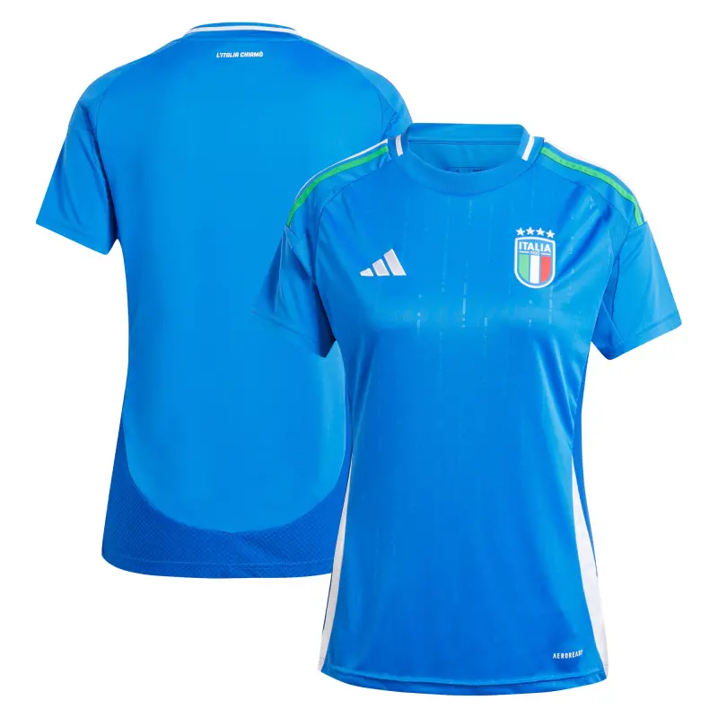 US Football Jerseys Italy National Team adidas Women’s 2024 Home Replica Jersey – Blue– Official NFL Jerseys & Sportswear