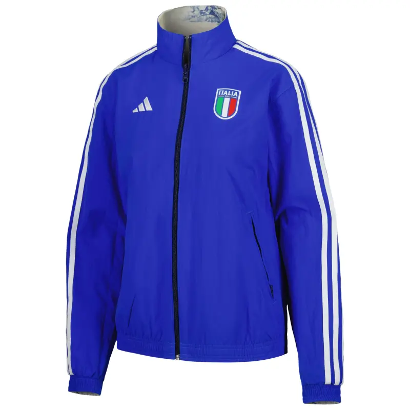 US Football Jerseys Italy National Team adidas Women’s Anthem Reversible Full-Zip Jacket – Blue– Official NFL Jerseys & Sportswear