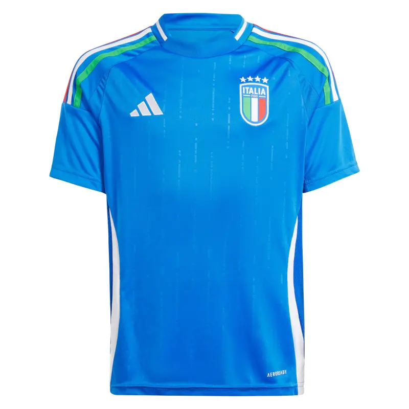 US Football Jerseys Italy National Team adidas Youth 2024 Home Replica Jersey – Blue– Official NFL Jerseys & Sportswear
