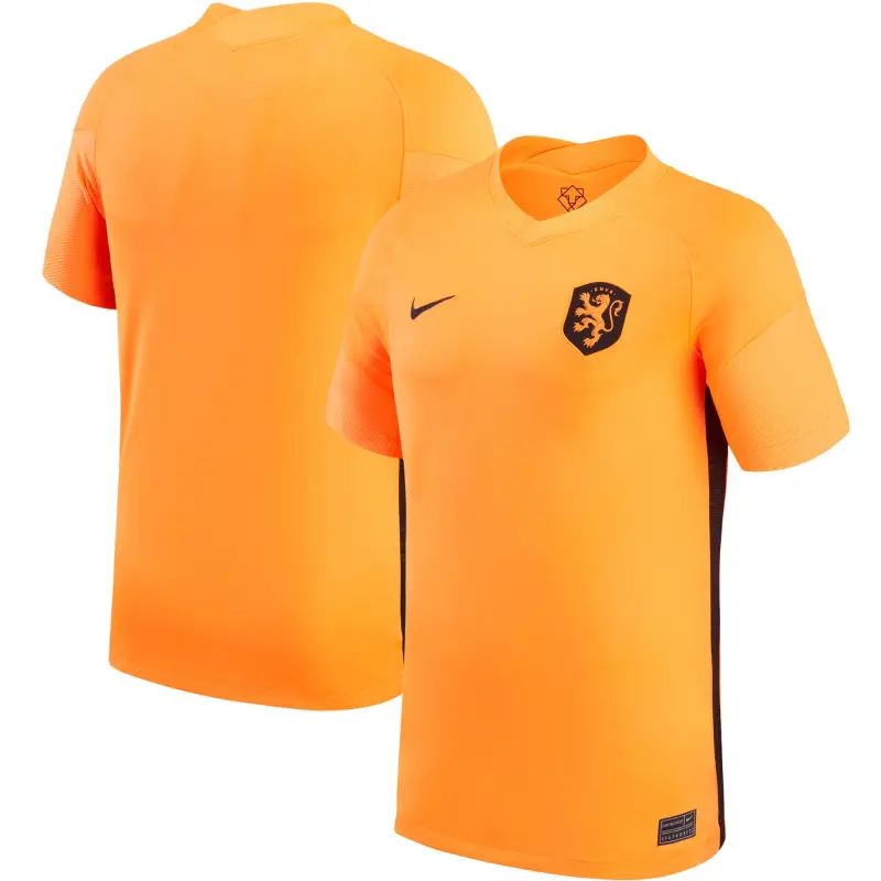 US Football Jerseys Netherlands Women’s National Team Nike 2022/23 Home Replica Blank Jersey – Orange– Official NFL Jerseys & Sportswear