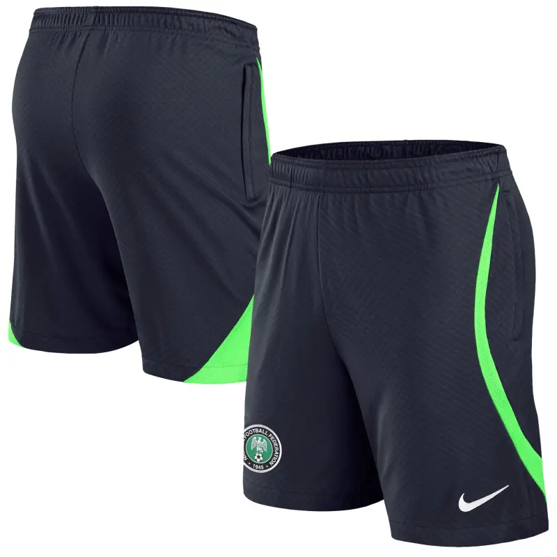 US Football Jerseys Nigeria National Team Nike 2022 Strike Performance Shorts – Navy– Official NFL Jerseys & Sportswear