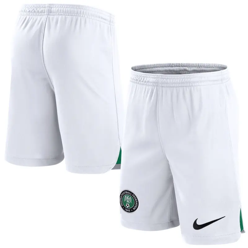 US Football Jerseys Nigeria National Team Nike Away Performance Stadium Shorts – White– Official NFL Jerseys & Sportswear