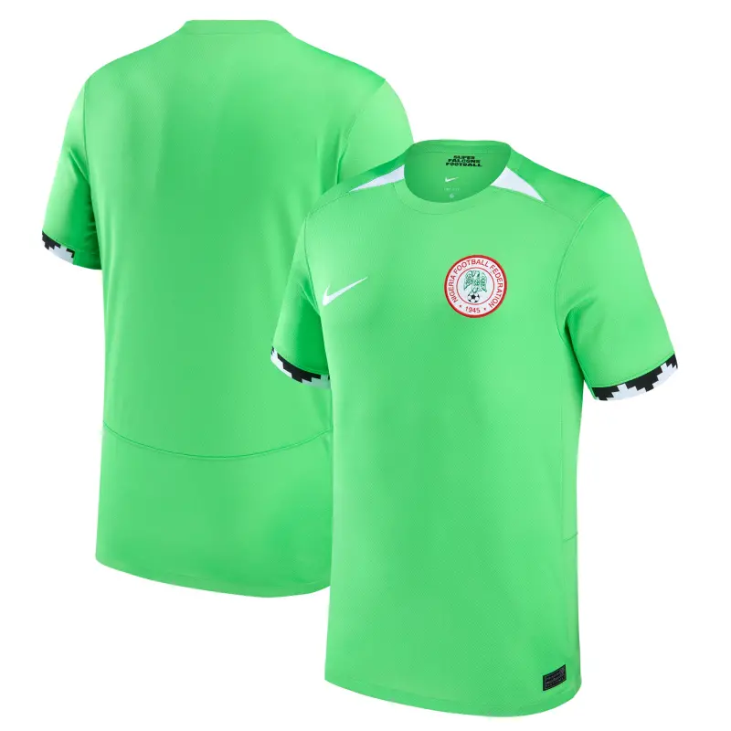 US Football Jerseys Nigeria Women’s National Team Nike 2023 Home Stadium Replica Jersey – Green– Official NFL Jerseys & Sportswear