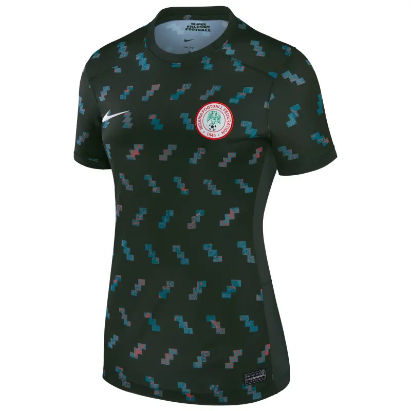 US Football Jerseys Nigeria Women’s National Team Nike Women’s 2023 Away Stadium Replica Jersey – Green– Official NFL Jerseys & Sportswear