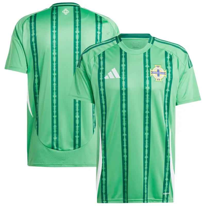US Football Jerseys Northern Ireland National Team adidas 2024 Home Replica Jersey – Green– Official NFL Jerseys & Sportswear