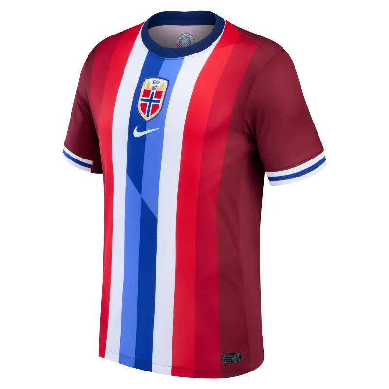 US Football Jerseys Norway National Team Nike 2024 Home Replica Blank Jersey – Red– Official NFL Jerseys & Sportswear