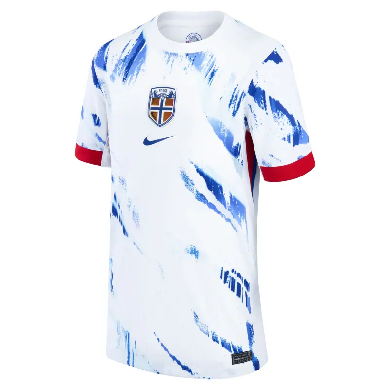 US Football Jerseys Norway National Team Nike Youth 2024 Away Replica Blank Jersey – White– Official NFL Jerseys & Sportswear