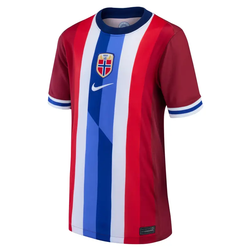 US Football Jerseys Norway National Team Nike Youth 2024 Home Replica Blank Jersey – Red– Official NFL Jerseys & Sportswear