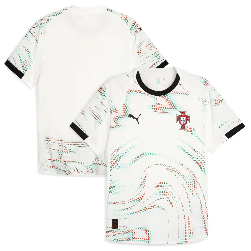 US Football Jerseys Portugal National Team Puma 2025 Away Authentic Jersey – White– Official NFL Jerseys & Sportswear