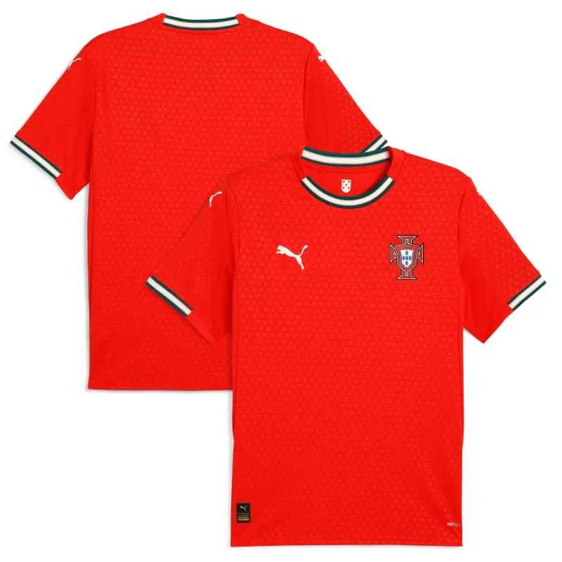 US Football Jerseys Portugal National Team Puma 2025 Home Replica Jersey – Red– Official NFL Jerseys & Sportswear