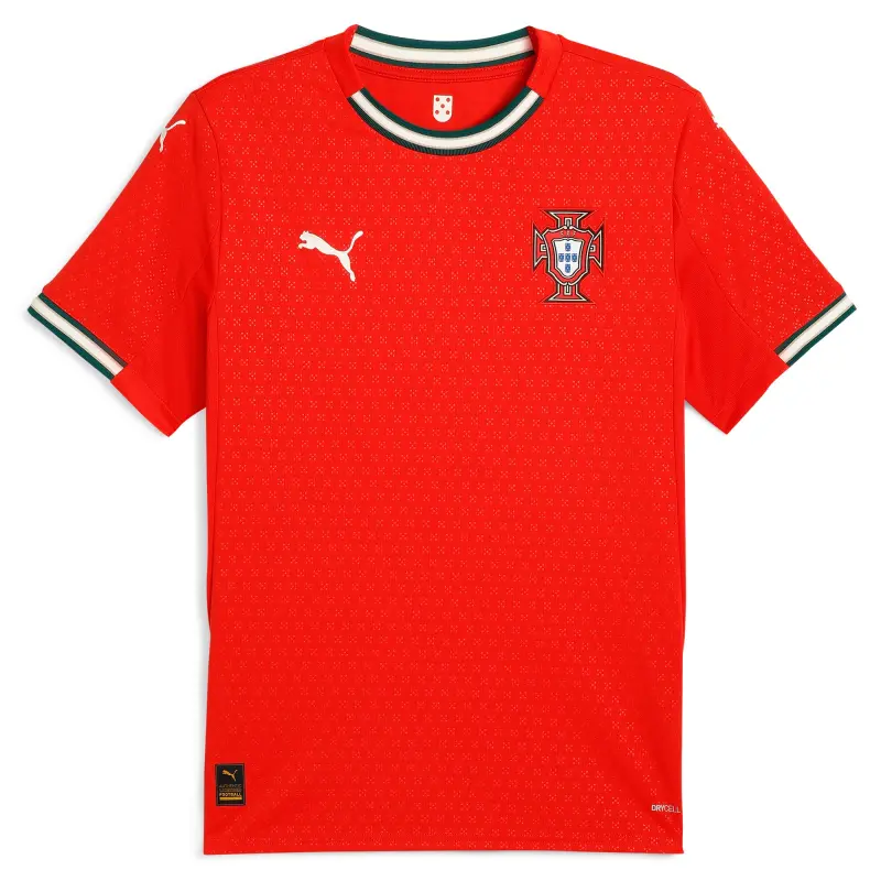 US Football Jerseys Portugal National Team Puma 2025 Home Replica Jersey – Red– Official NFL Jerseys & Sportswear
