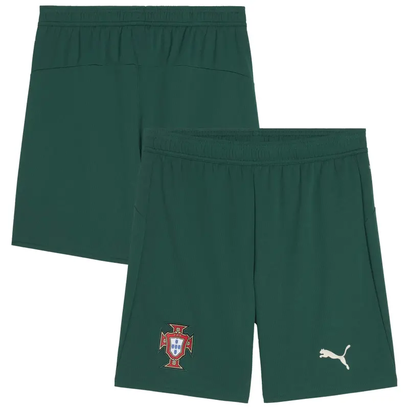 US Football Jerseys Portugal National Team Puma 2025 Home Replica Shorts – Green– Official NFL Jerseys & Sportswear