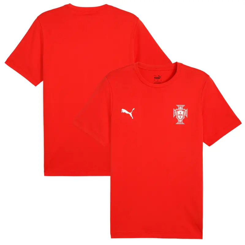 US Football Jerseys Portugal National Team Puma ftblLESS T-Shirt – Red– Official NFL Jerseys & Sportswear