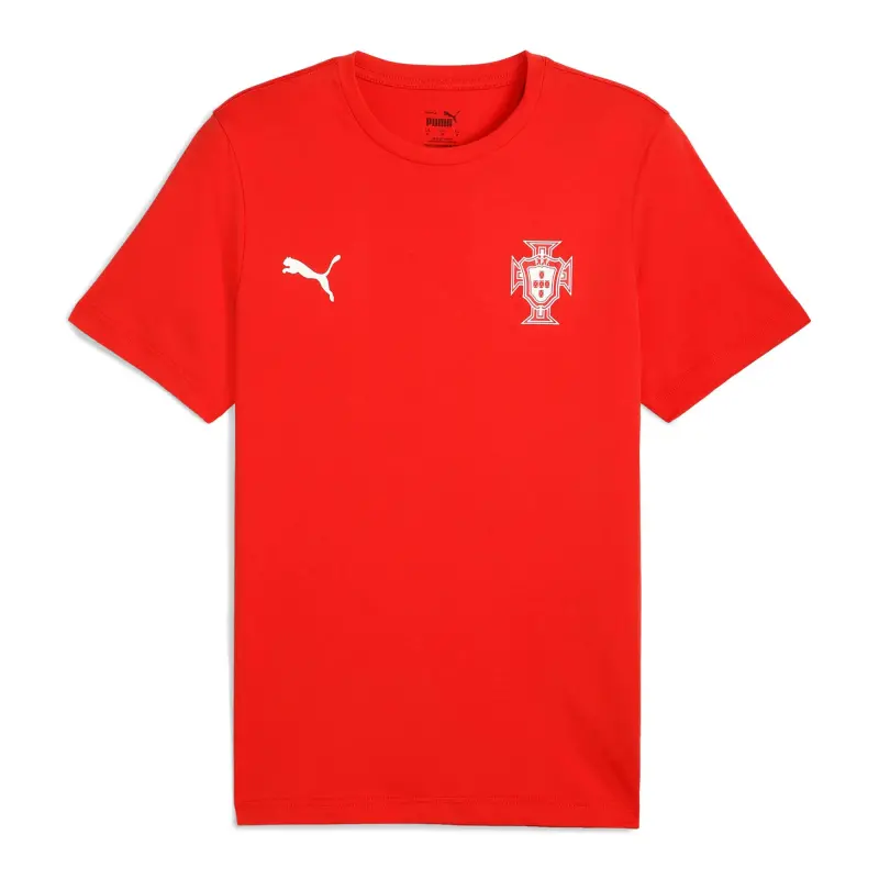 US Football Jerseys Portugal National Team Puma ftblLESS T-Shirt – Red– Official NFL Jerseys & Sportswear