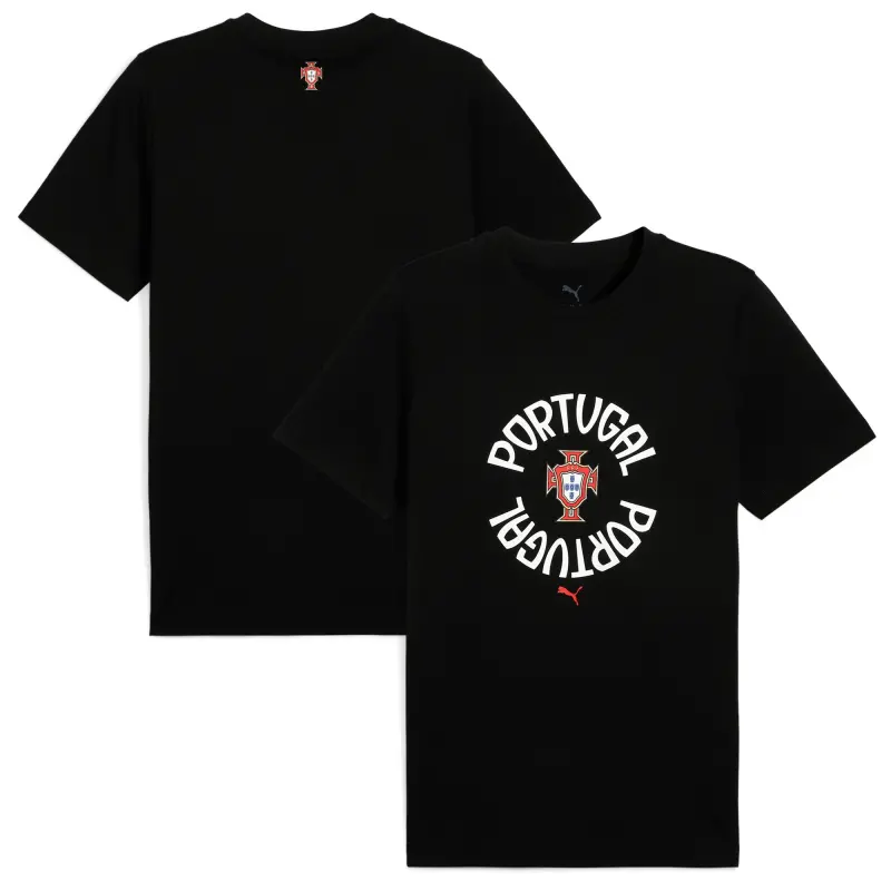 US Football Jerseys Portugal National Team Puma ftblNRGY T-Shirt – Black– Official NFL Jerseys & Sportswear