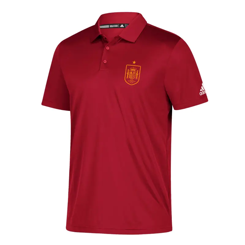 US Football Jerseys Spain National Team adidas Grind climalite Polo – Red– Official NFL Jerseys & Sportswear