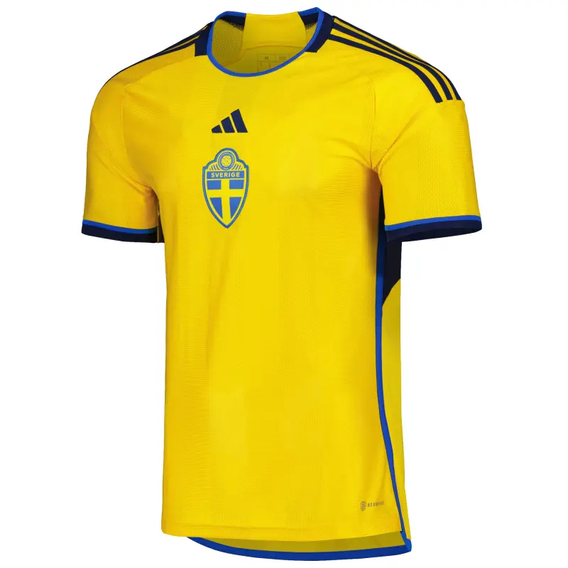 US Football Jerseys Sweden National Team adidas 2022/23 Home Replica Jersey – Yellow– Official NFL Jerseys & Sportswear
