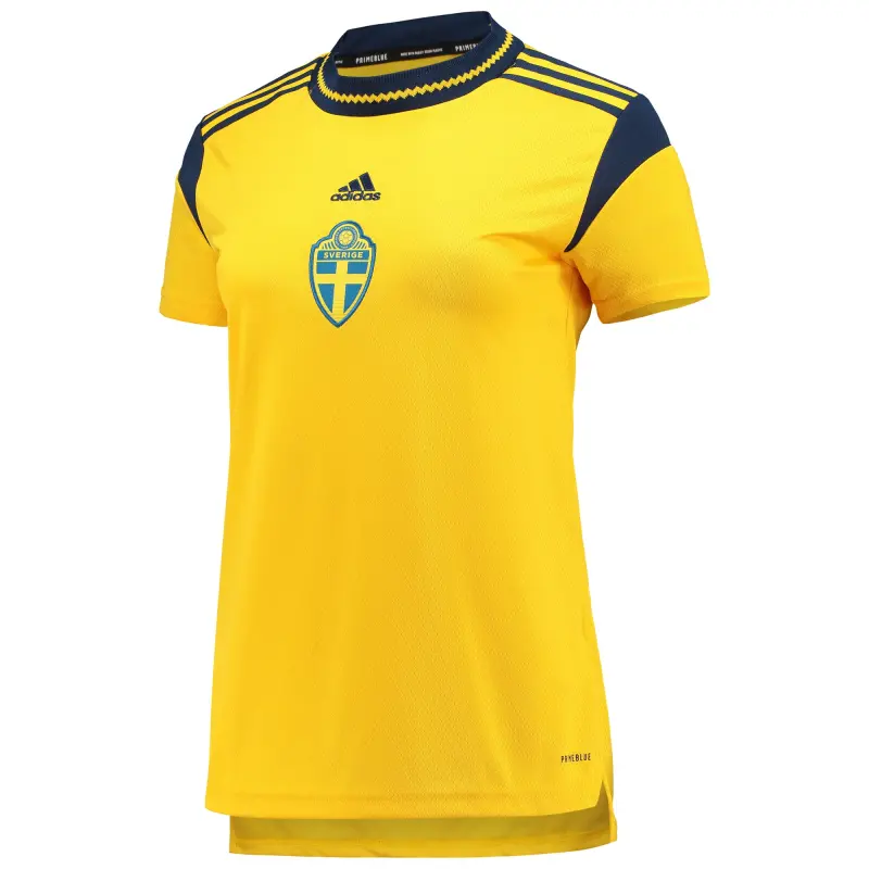 US Football Jerseys Sweden Women’s National Team adidas Women’s 2022 Replica Jersey – Yellow– Official NFL Jerseys & Sportswear